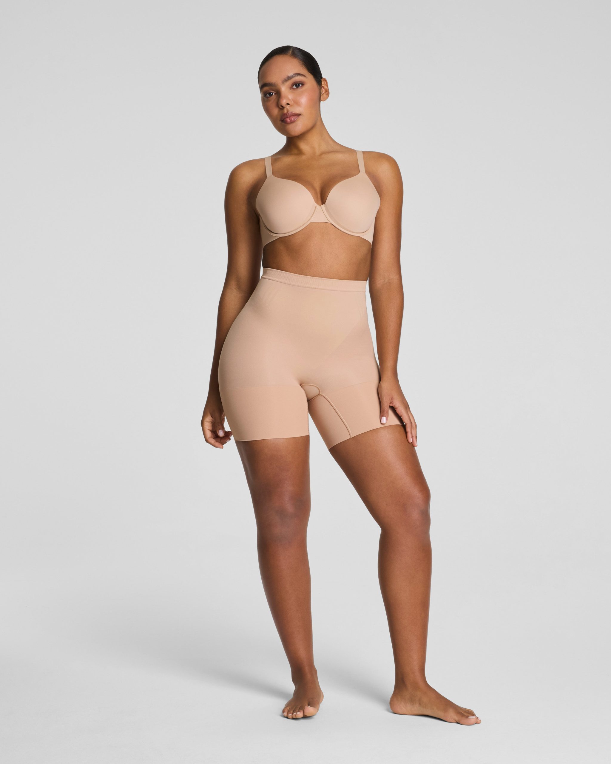 SPANXsculpt? GoFigure Mid-Thigh Short | Chai - Image 5