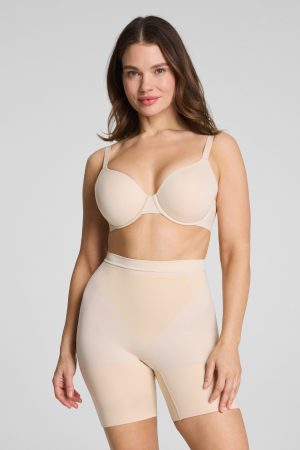 SPANXsculpt? GoFigure Mid-Thigh Short | Toasted Coconut