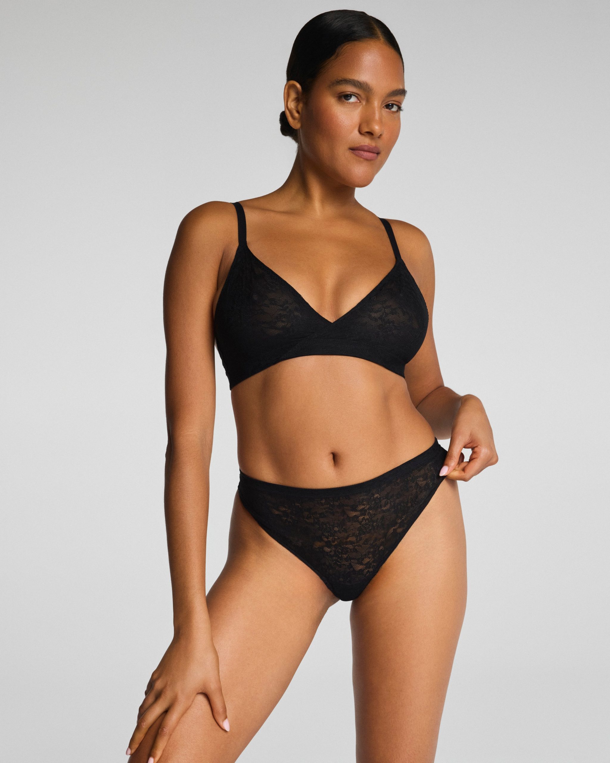 SPANXsupersmooth? Day to Date Night Lace Bralette | Very Black