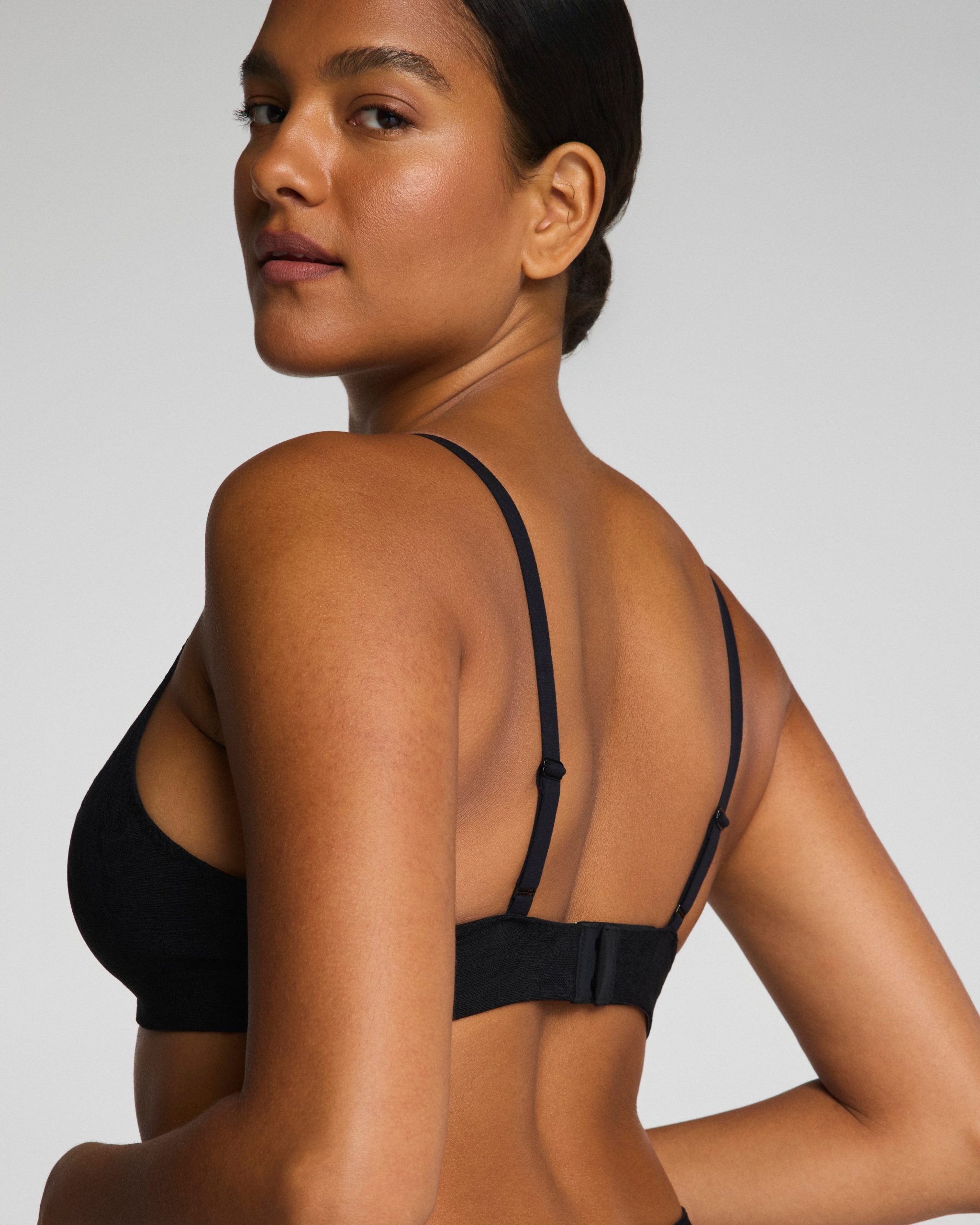SPANXsupersmooth? Day to Date Night Lace Bralette | Very Black - Image 4