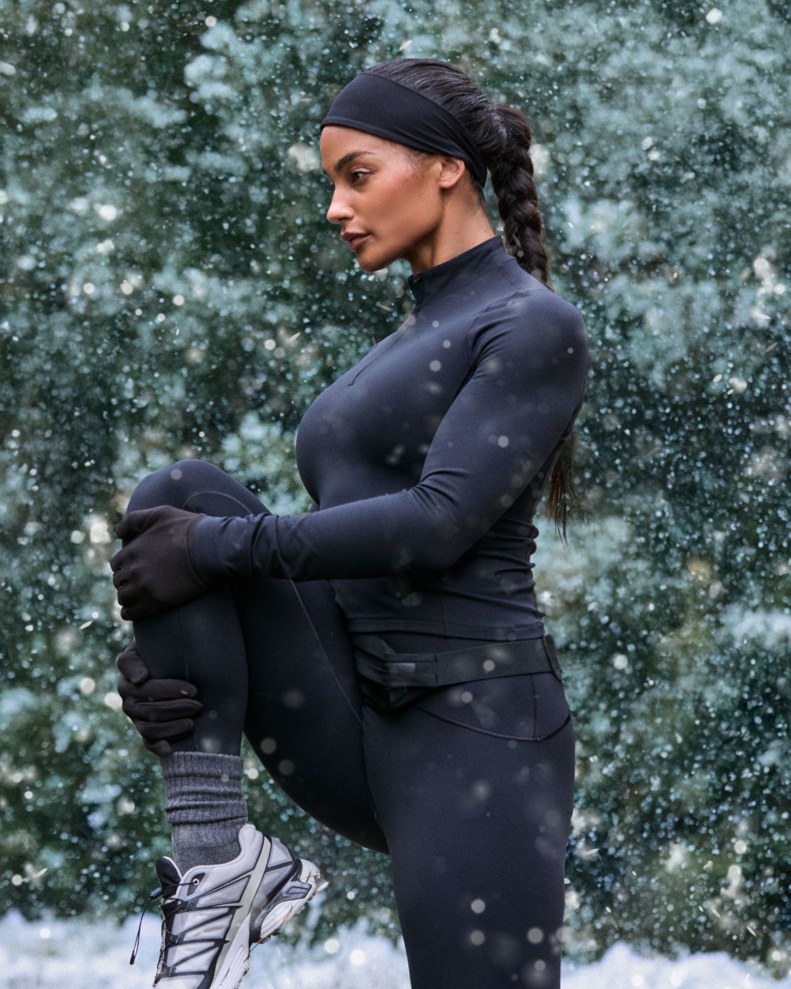 SPANX? Get Moving Brushed Contour Half Zip - Image 4