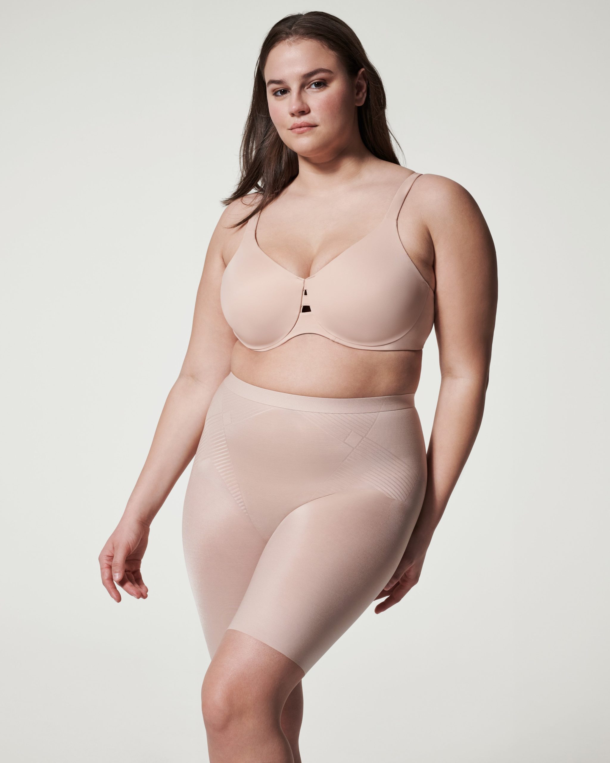 SPANXshape? Invisible Mid-Thigh Short | Champagne Beige