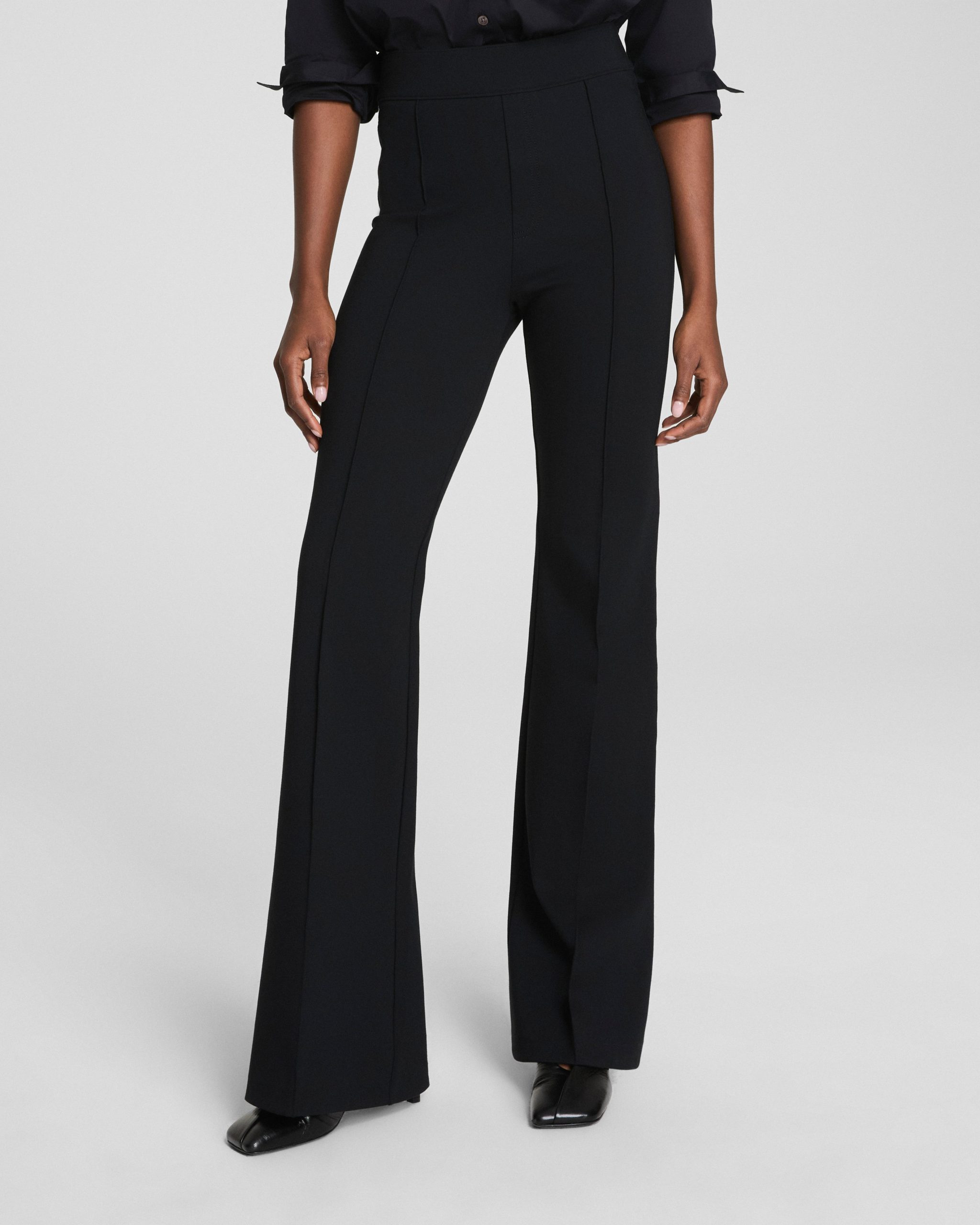 SPANXsupersmooth? PerfectFit Ponte Flare Pant | Classic Black - Image 4