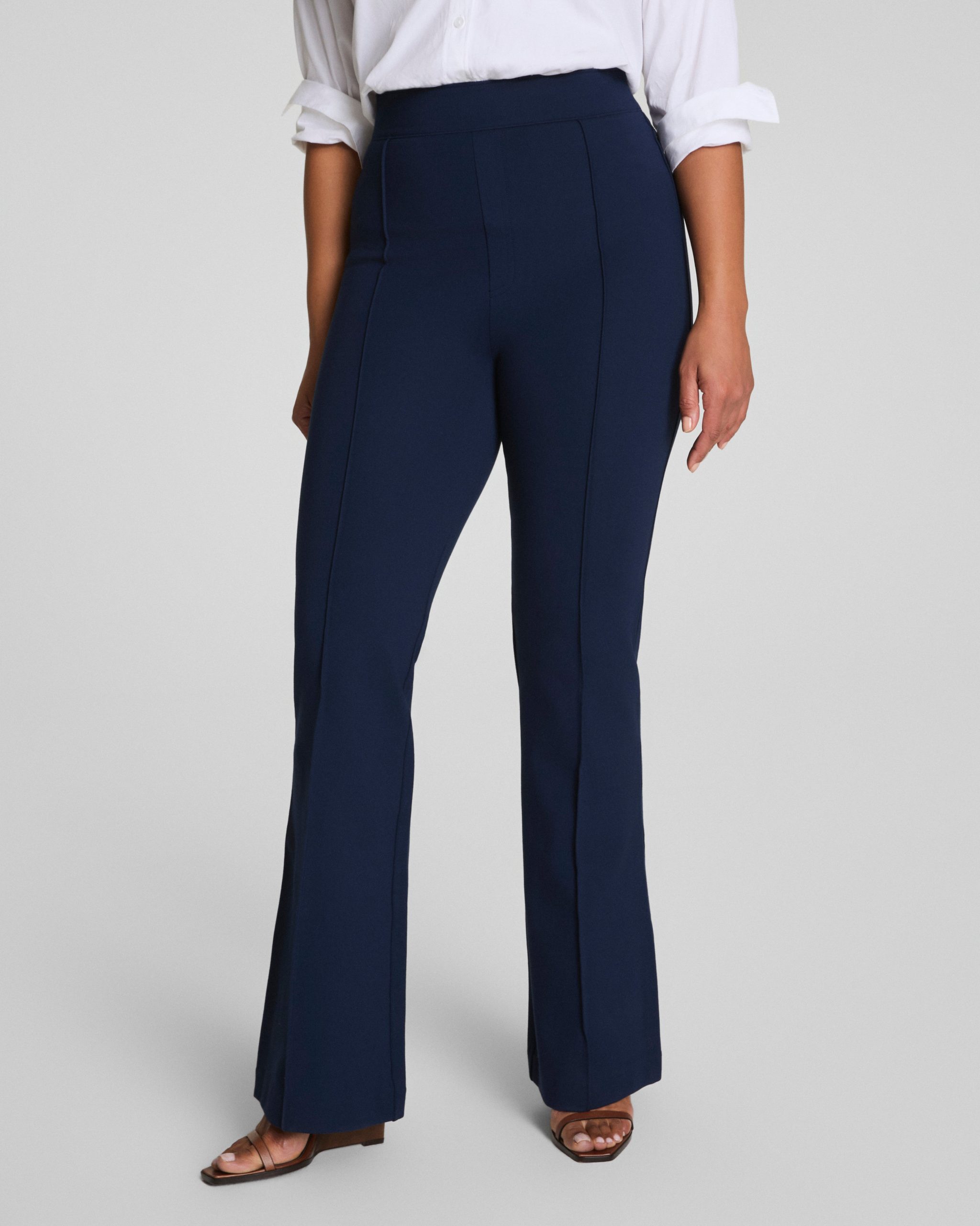 SPANXsupersmooth? PerfectFit Ponte Flare Pant | Timeless Navy - Image 2
