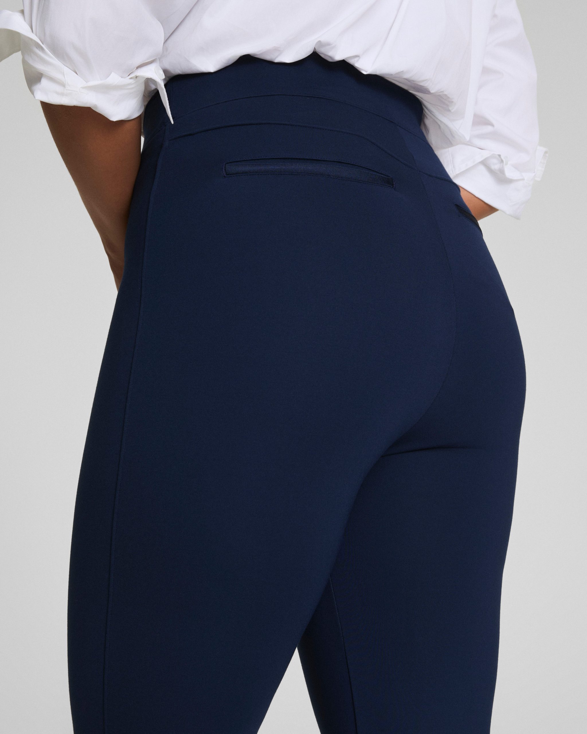 SPANXsupersmooth? PerfectFit Ponte Flare Pant | Timeless Navy - Image 4