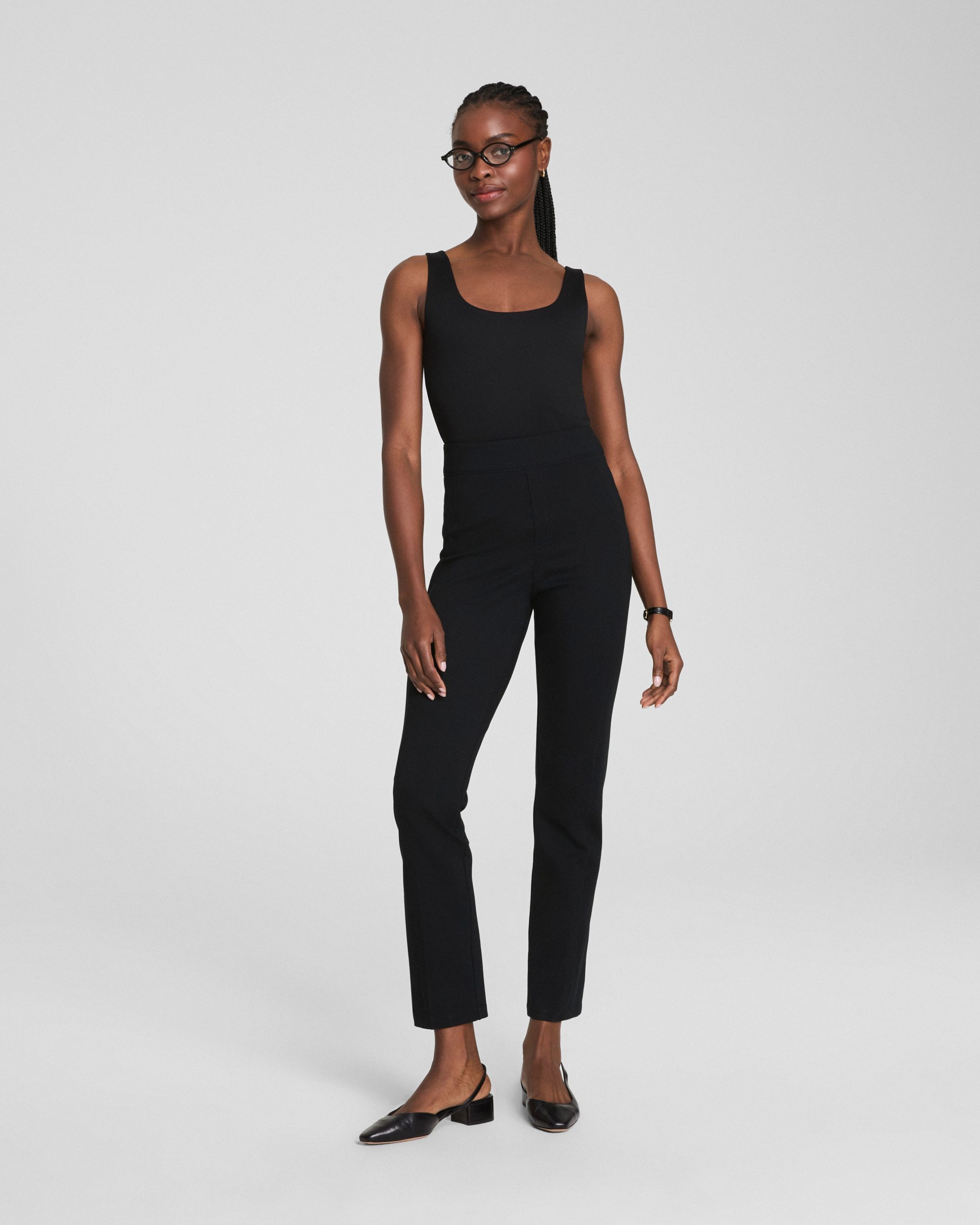 SPANXsupersmooth? PerfectFit Ponte Slim Straight Pant | Classic Black
