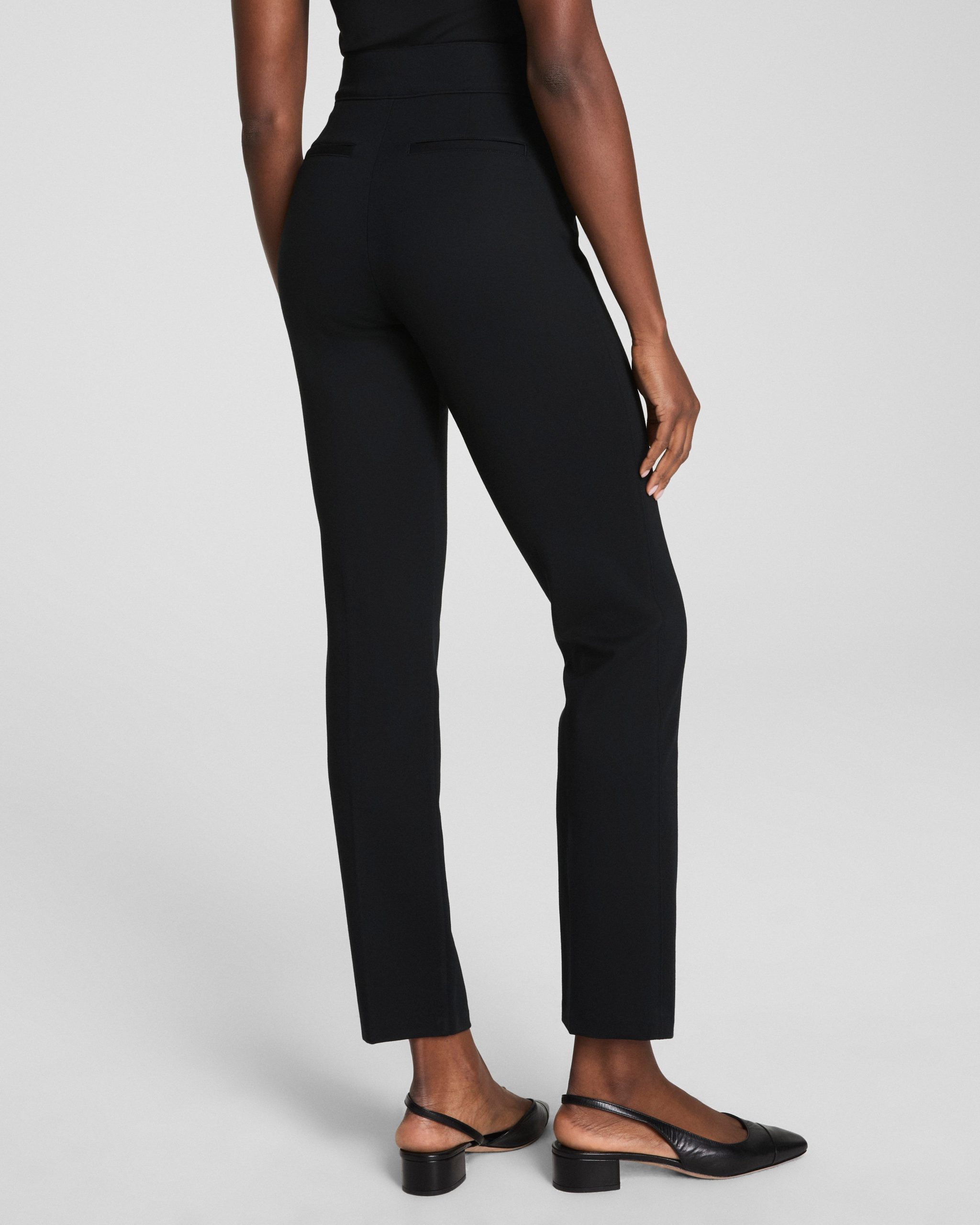SPANXsupersmooth? PerfectFit Ponte Slim Straight Pant | Classic Black - Image 5