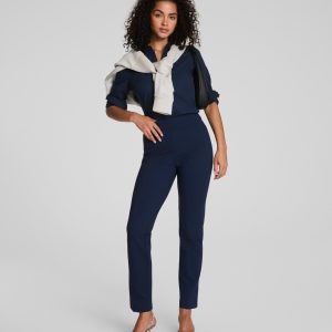 SPANXsupersmooth?  PerfectFit Ponte Slim Straight Pant | Timeless Navy