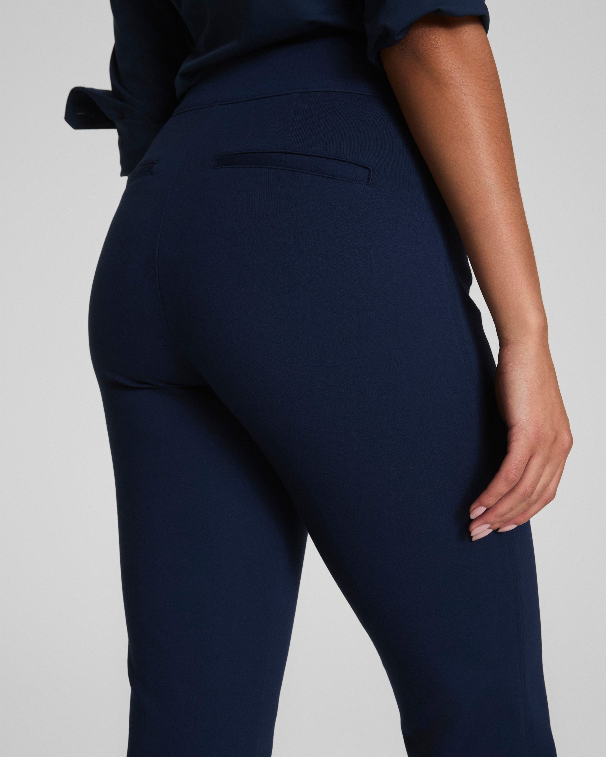 SPANXsupersmooth? PerfectFit Ponte Slim Straight Pant | Timeless Navy - Image 4