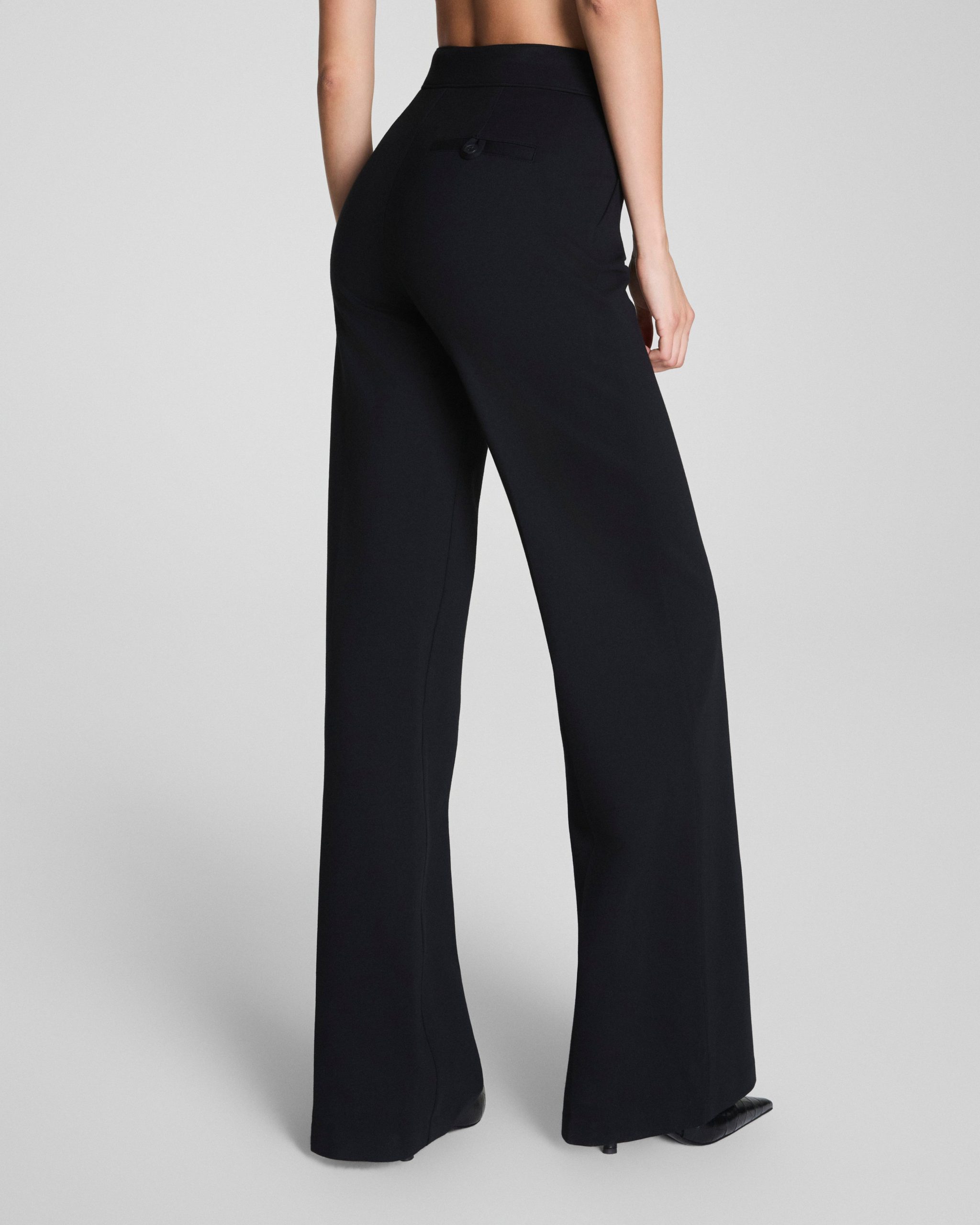 SPANXsupersmooth? PerfectFit Ponte Wide Leg Pant | Classic Black - Image 4