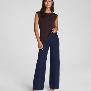 SPANXsupersmooth?  PerfectFit Ponte Wide Leg Pant | Timeless Navy
