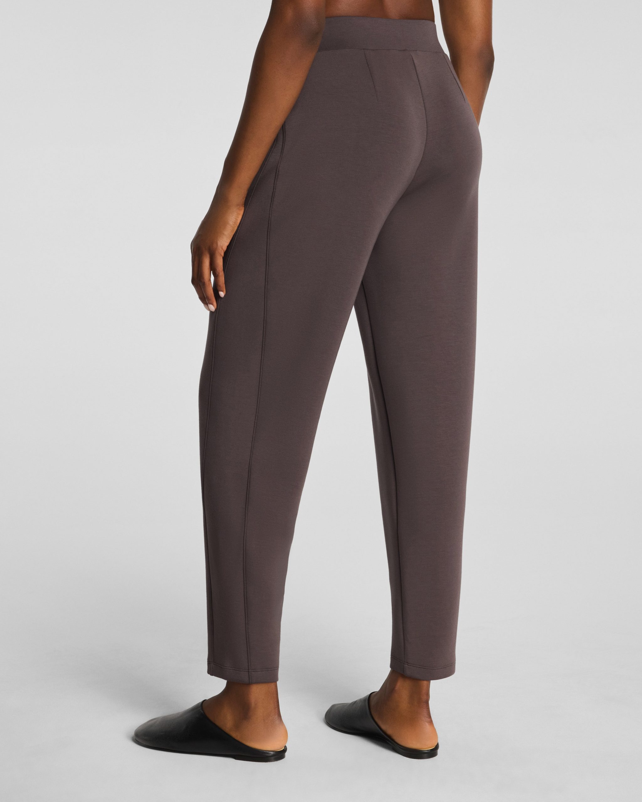 SPANX AirEssentials? Barrel Leg Pant | Dark Cacao - Image 3