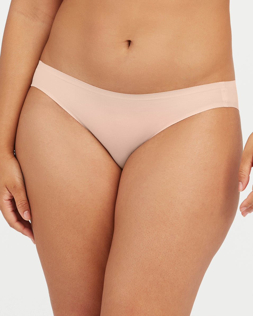 SPANXsmooth? Fit-To-You Bikini 3-Pack Box | Very Black/Naked 2.0/Vintage Rose - Image 2