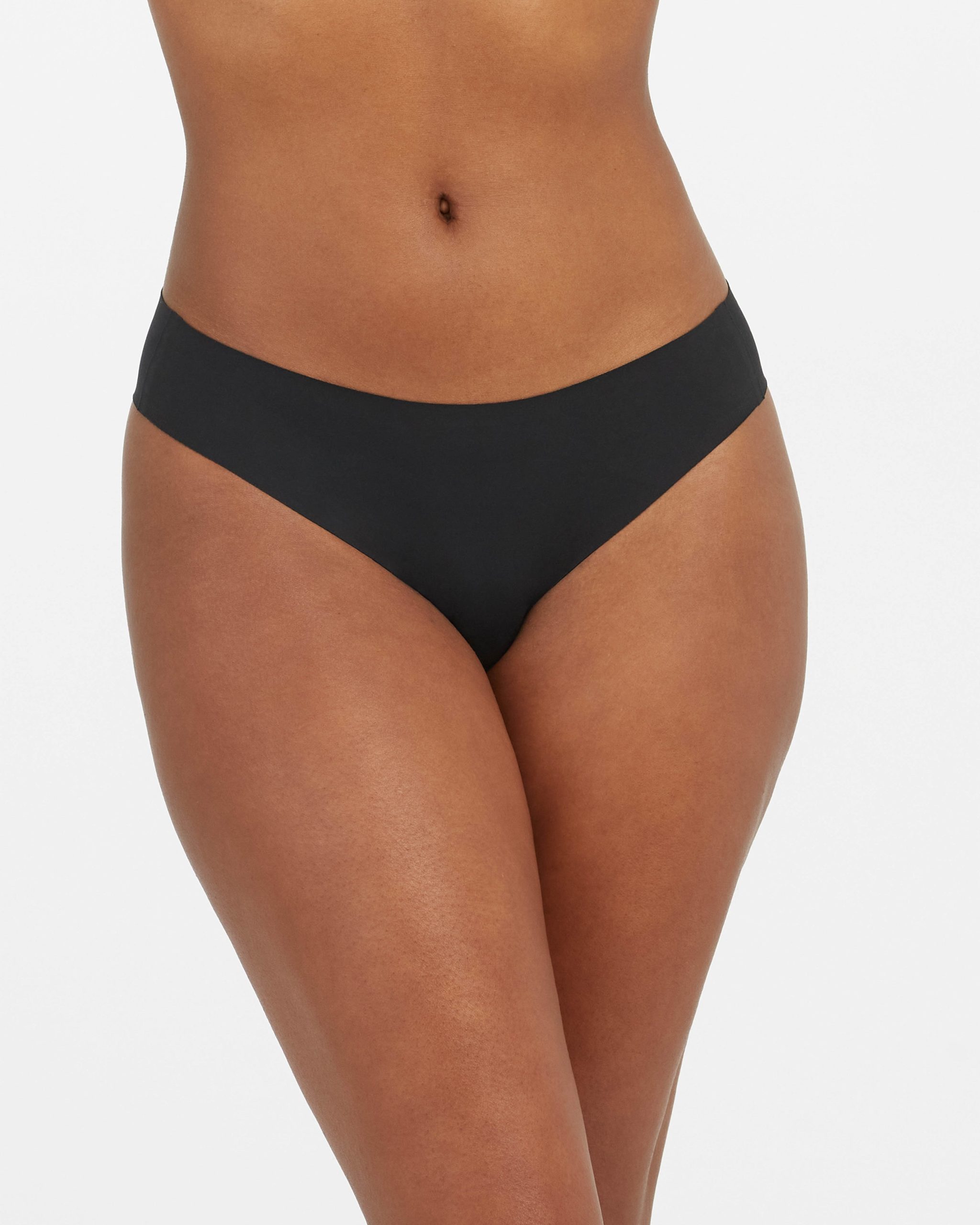 SPANXsmooth? Fit-To-You Thong 3-Pack Box | Very Black - Image 2