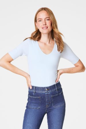 SPANXsmooth? Jersey V-Neck Tee