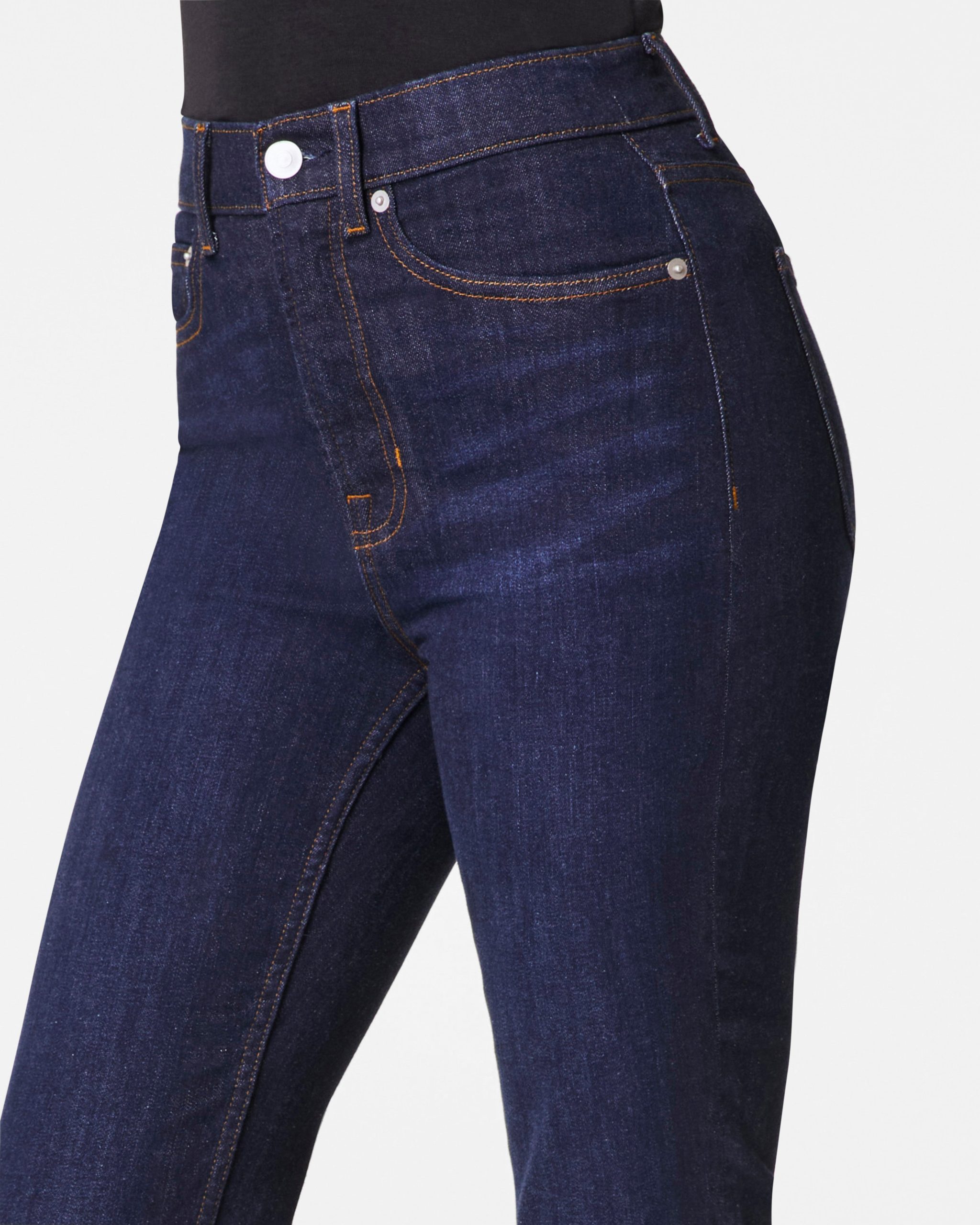 SPANXsculpt? ReDefine Flare Jeans | Dark Indigo - Image 4