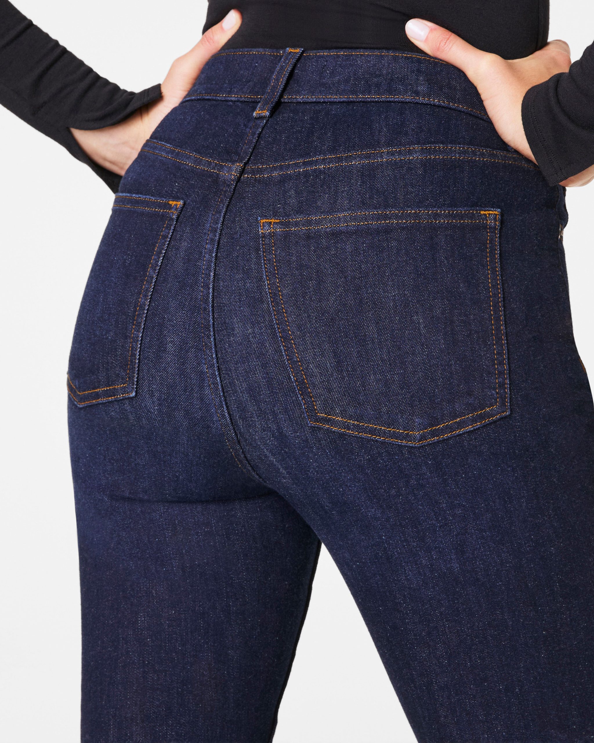 SPANXsculpt? ReDefine Flare Jeans | Dark Indigo - Image 3