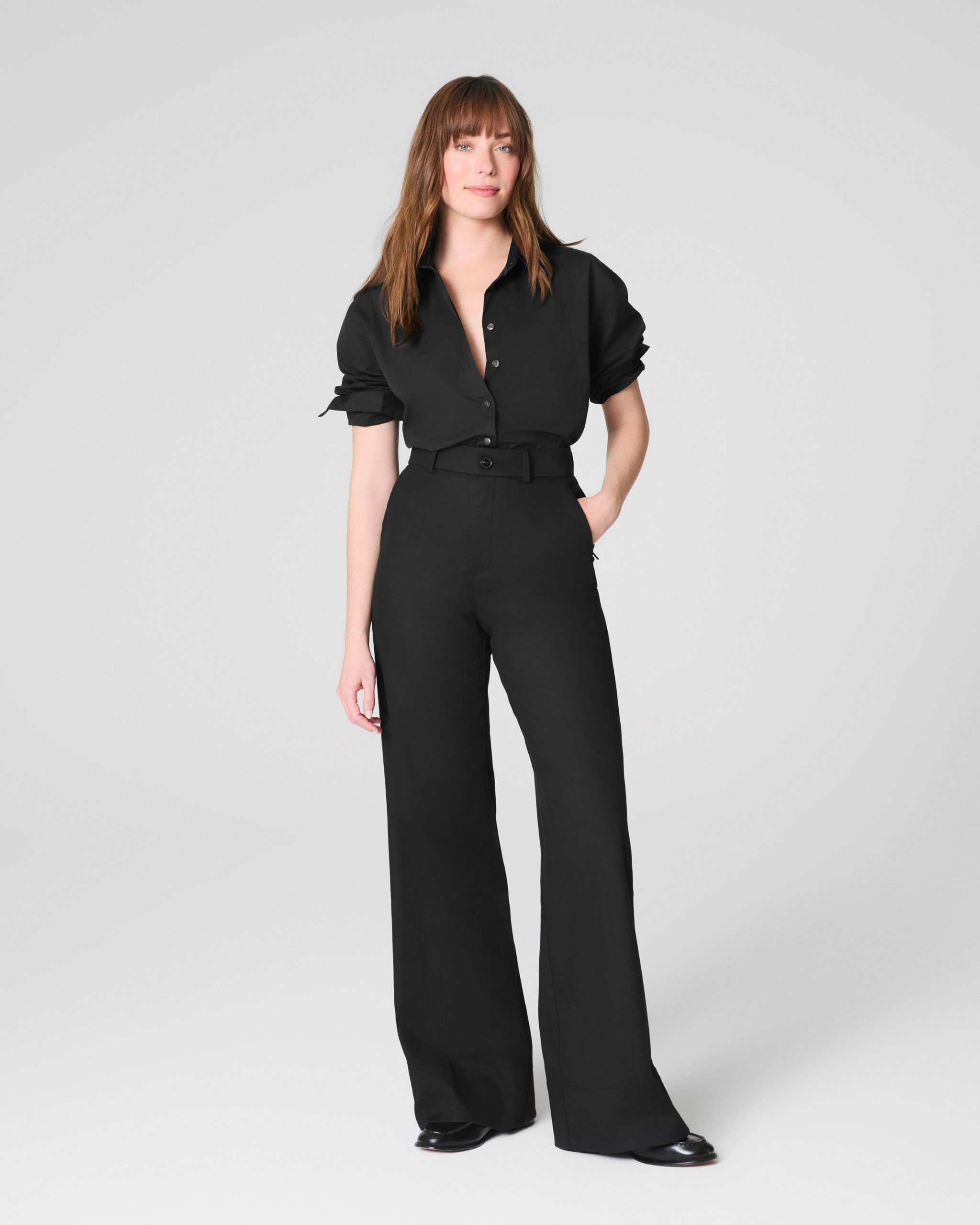SPANXsupersmooth? Stretch Twill Wide Leg Pant - Image 4