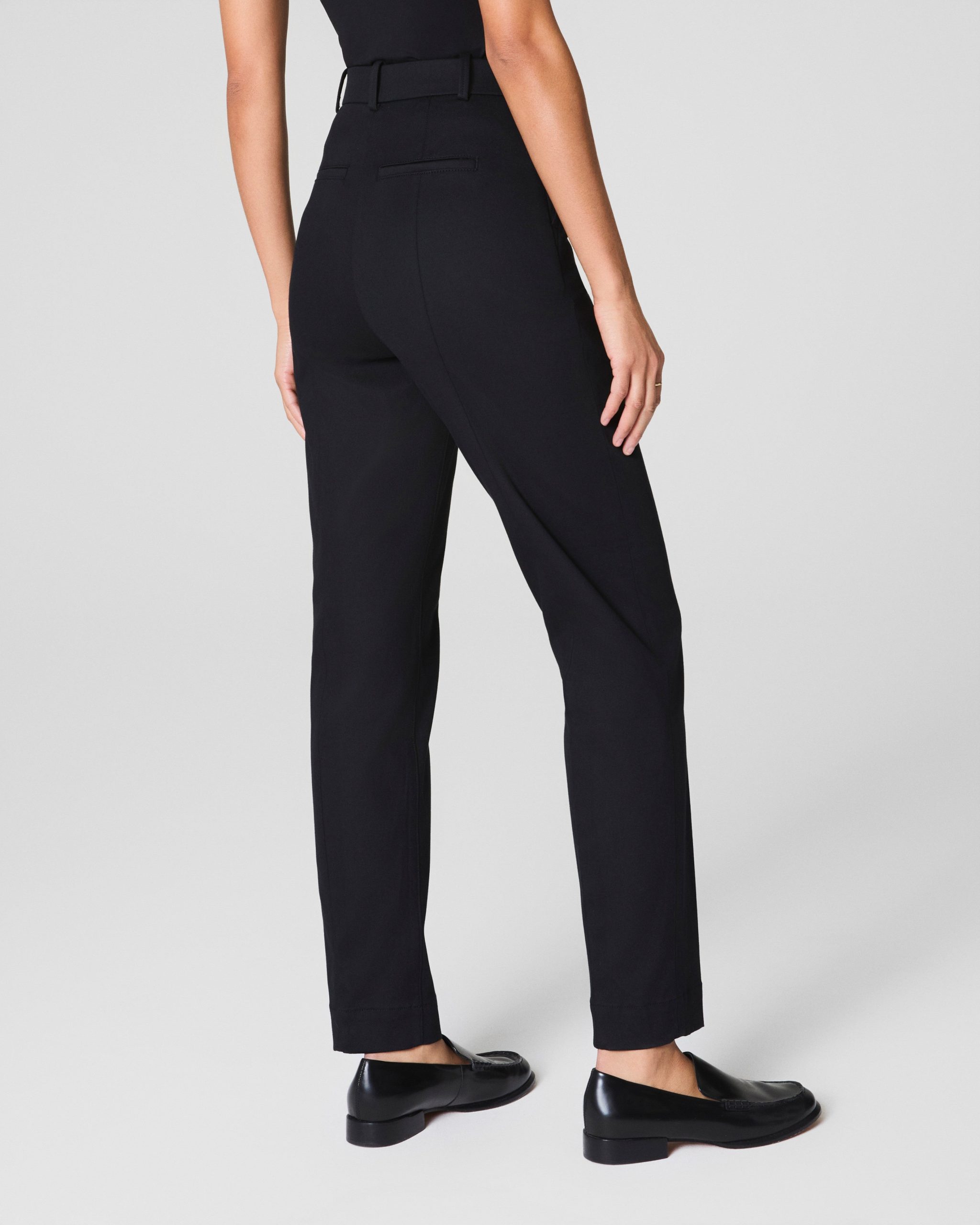 SPANXsupersmooth? Stretch Twill Slim Straight Pant | Classic Black - Image 3