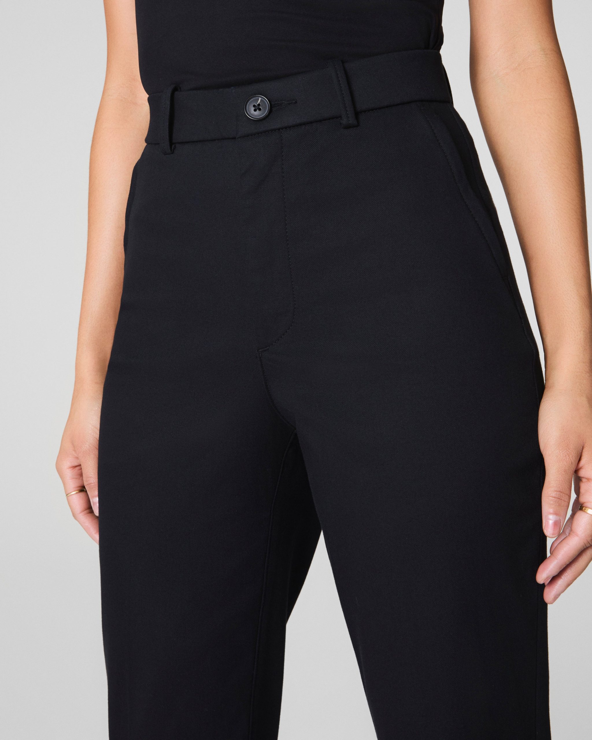 SPANXsupersmooth? Stretch Twill Slim Straight Pant | Classic Black - Image 5