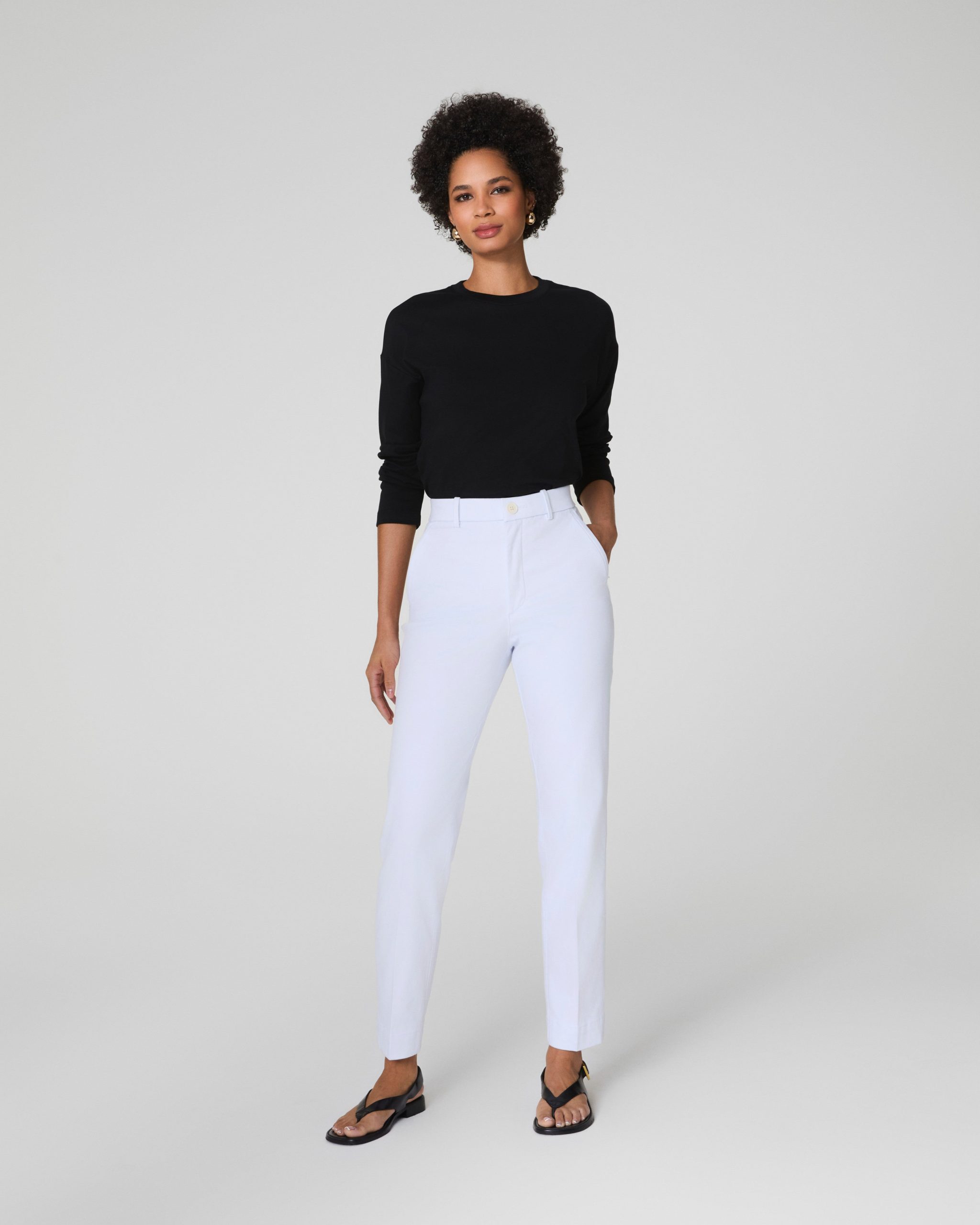 SPANXsupersmooth? Stretch Twill Slim Straight Pant - Image 2