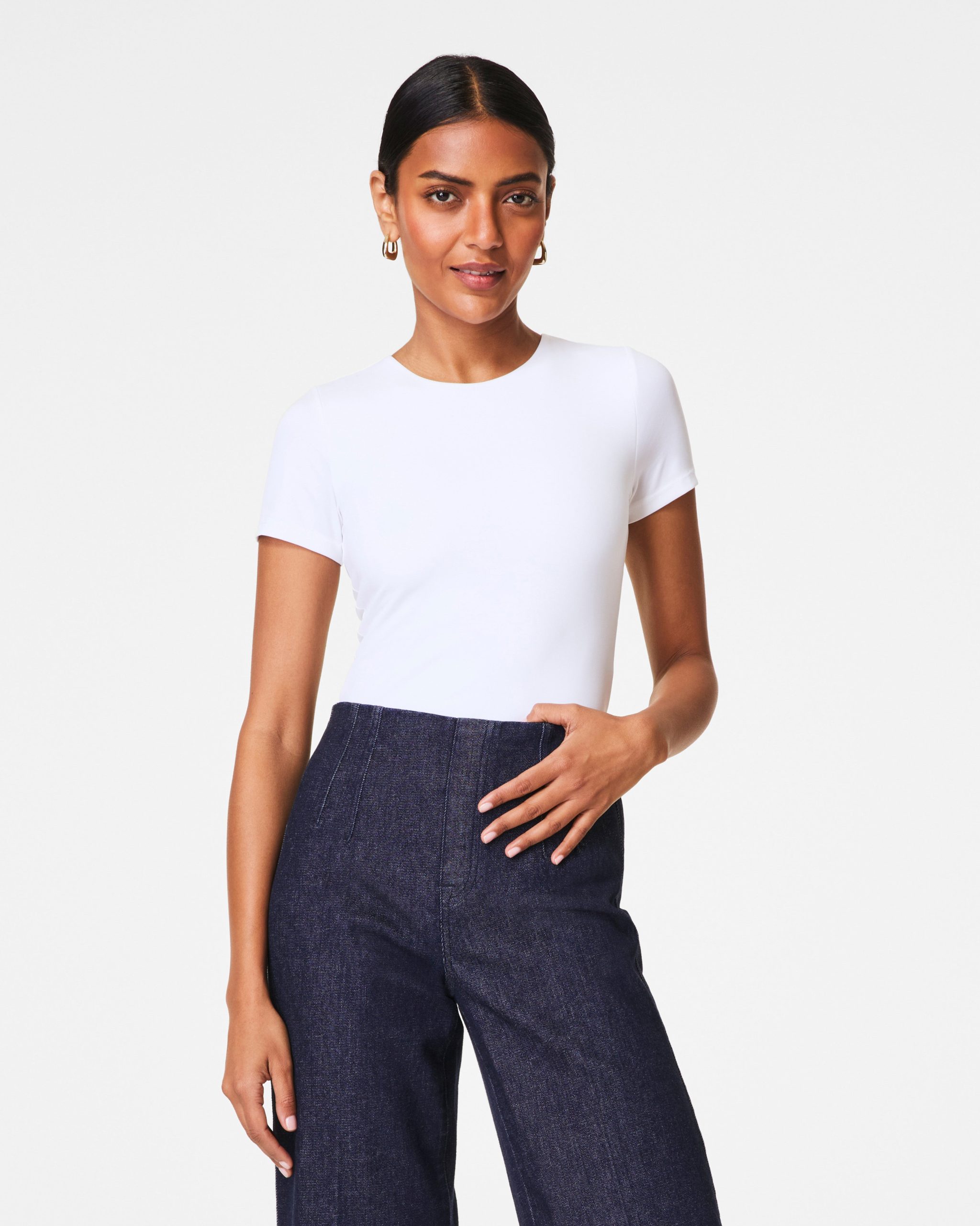 SPANXsmooth? Jersey Crewneck Tee - Image 2