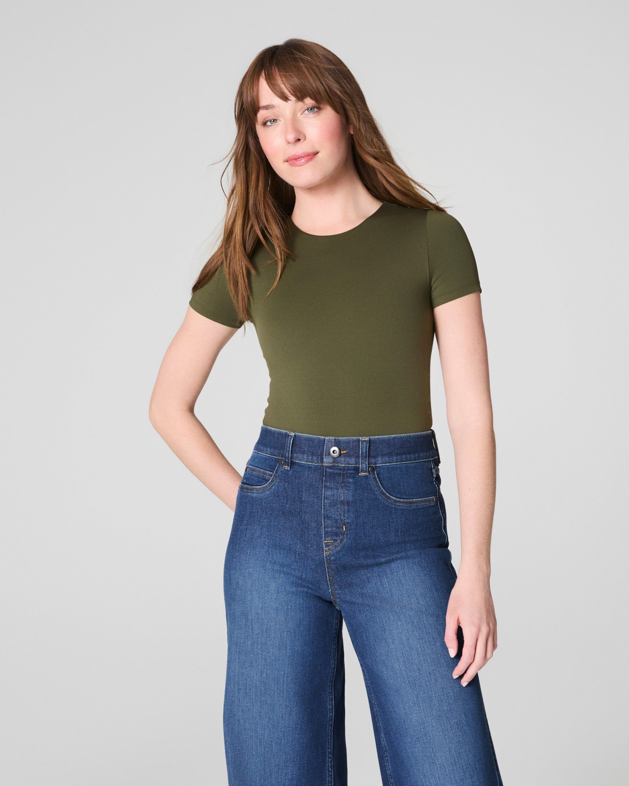 SPANXsmooth? Jersey Crewneck Tee - Image 5