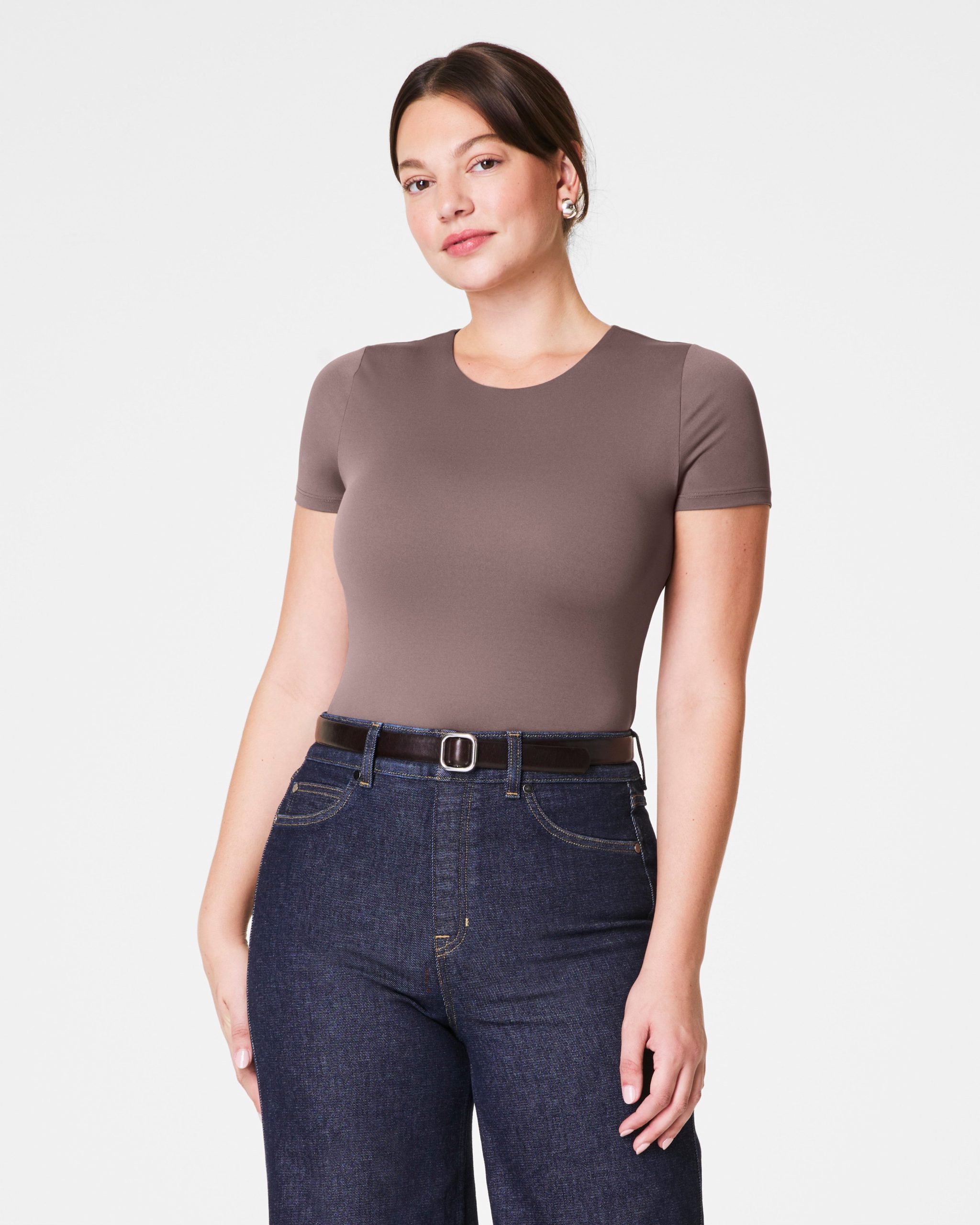 SPANXsmooth? Jersey Crewneck Tee - Image 3