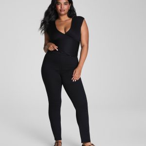 SPANXshape?  EveryWear Pull-On Ankle Skinny Jeans | Obsidian Rinse