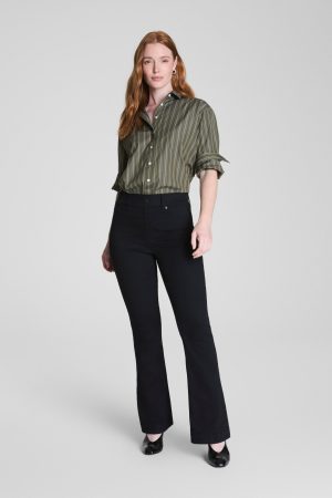 SPANXshape? EveryWear Pull-On Flare Jeans | Obsidian Rinse