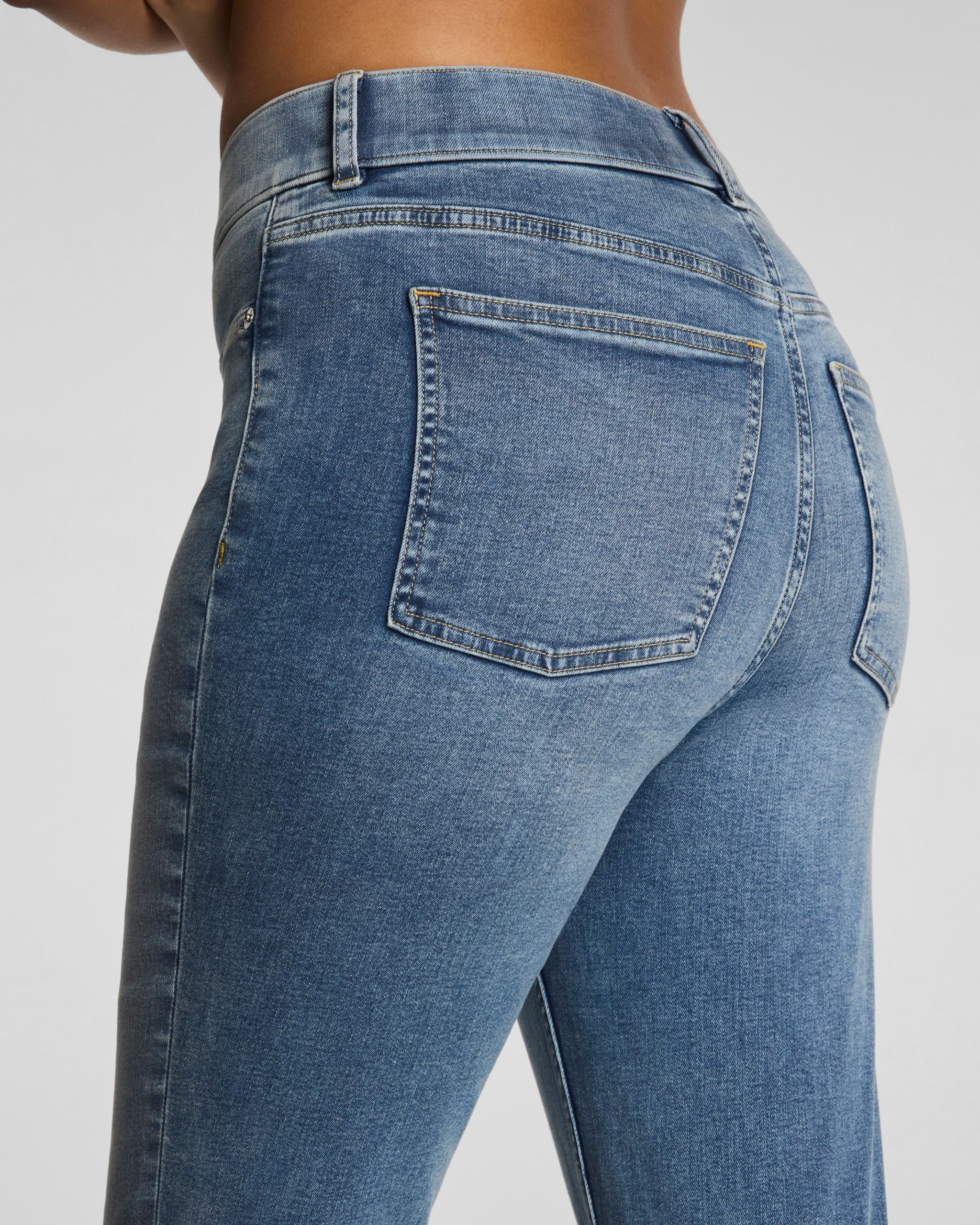 SPANXshape? EveryWear Pull-On Ankle Skinny Jeans | Antique Indigo - Image 5