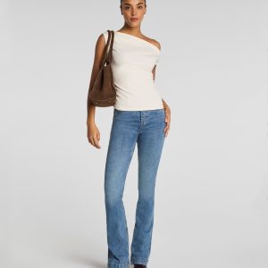 SPANXshape?  EveryWear Pull-On Flare Jeans | Antique Indigo