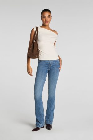 SPANXshape? EveryWear Pull-On Flare Jeans | Antique Indigo