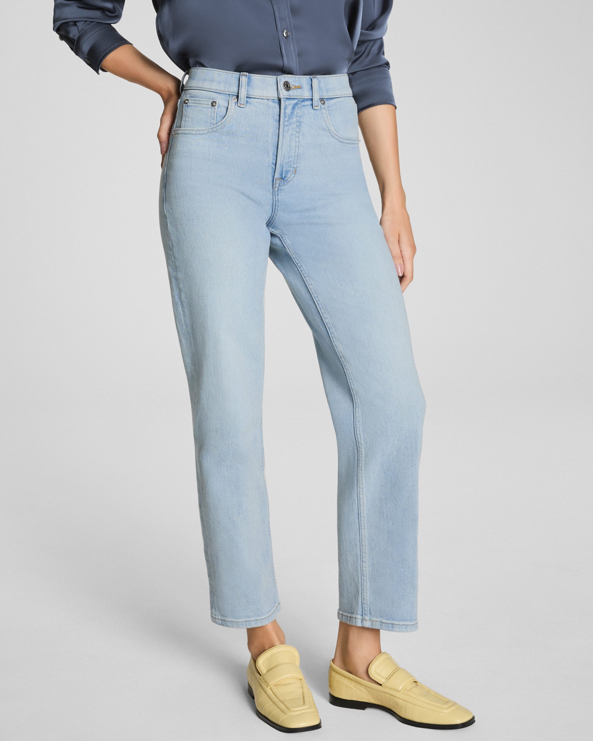 SPANXshape? Authentic 360 90s Straight Leg Jeans | Vintage Coastline - Image 2