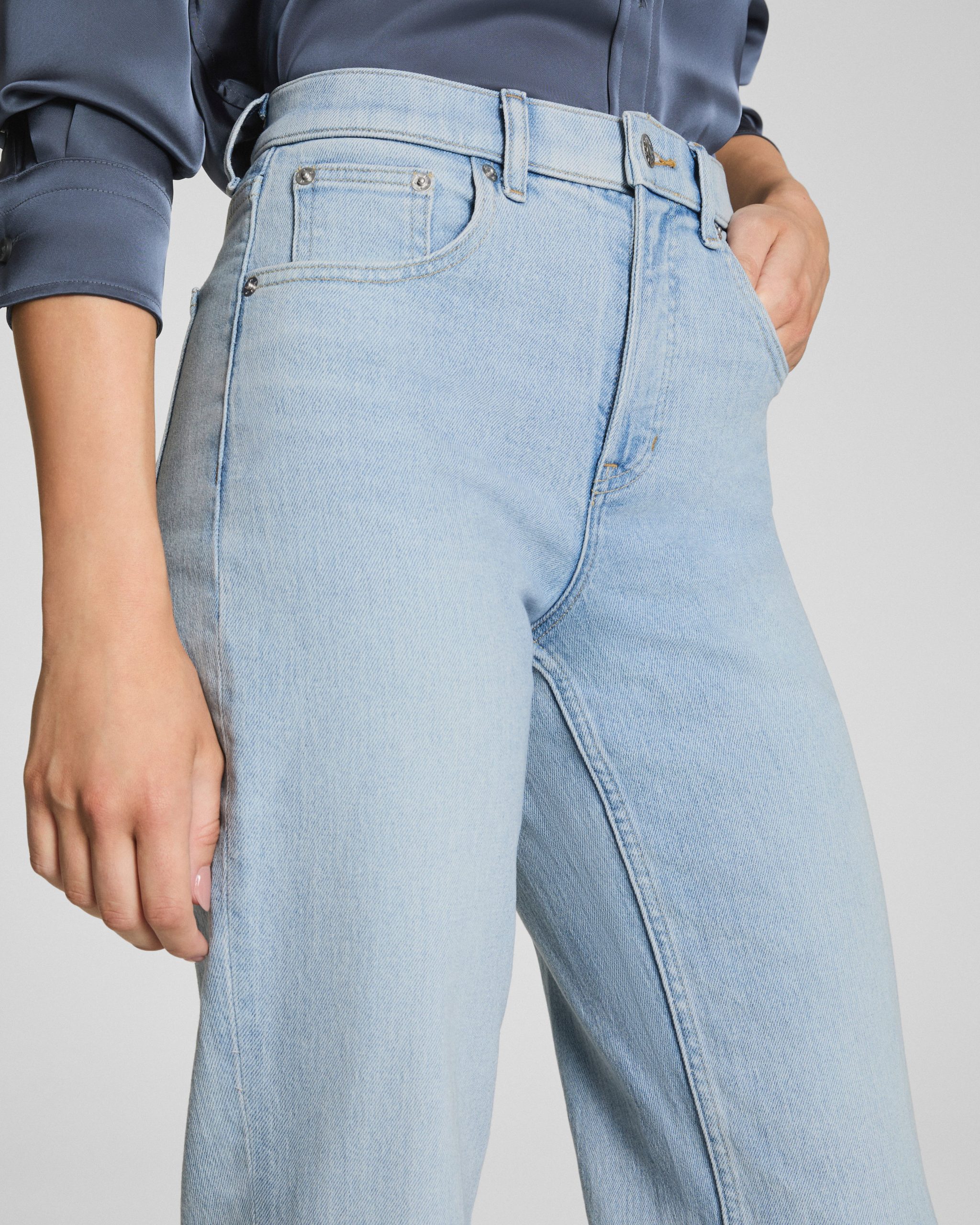 SPANXshape? Authentic 360 90s Straight Leg Jeans | Vintage Coastline - Image 3