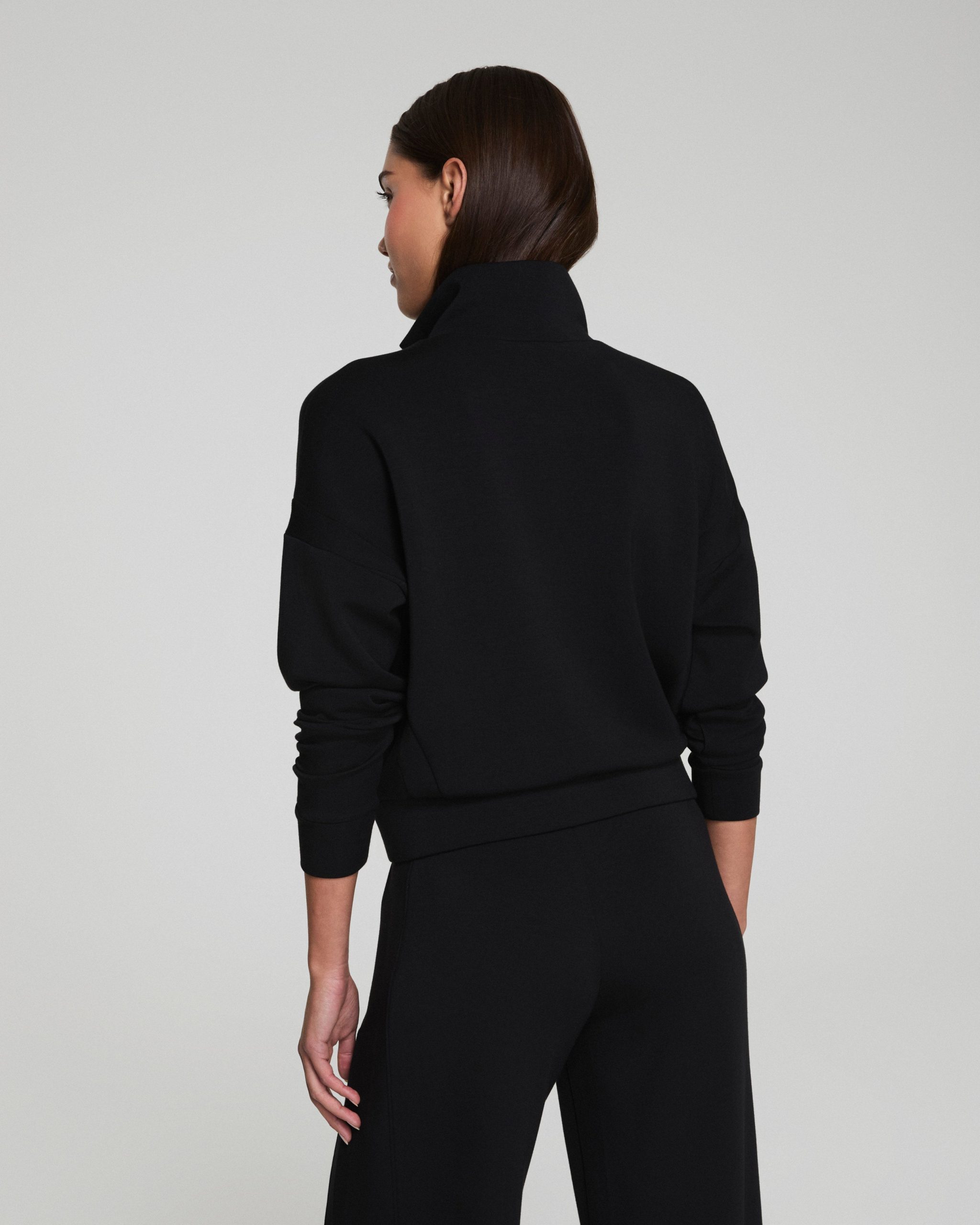 SPANX AirEssentials? Track Jacket | Very Black - Image 4