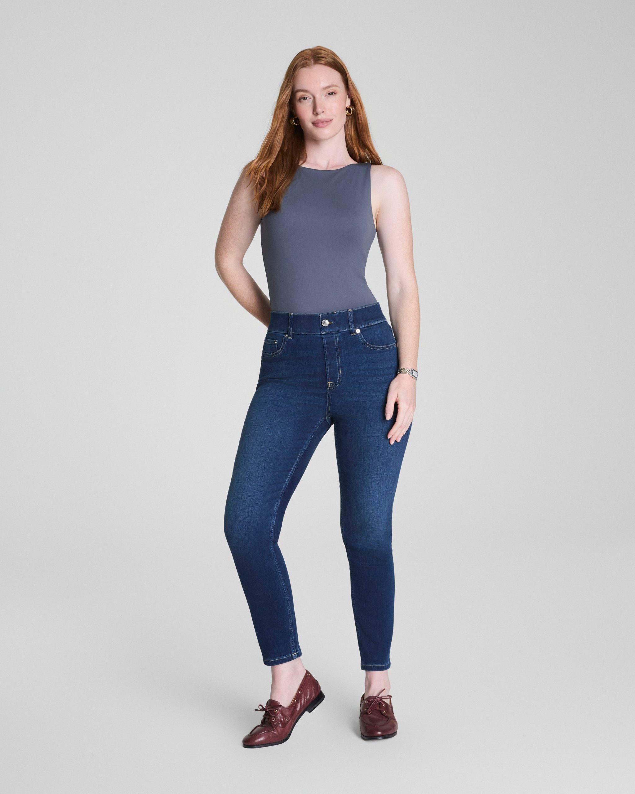 SPANXshape? EveryWear Pull-On Ankle Skinny Jeans - Image 3
