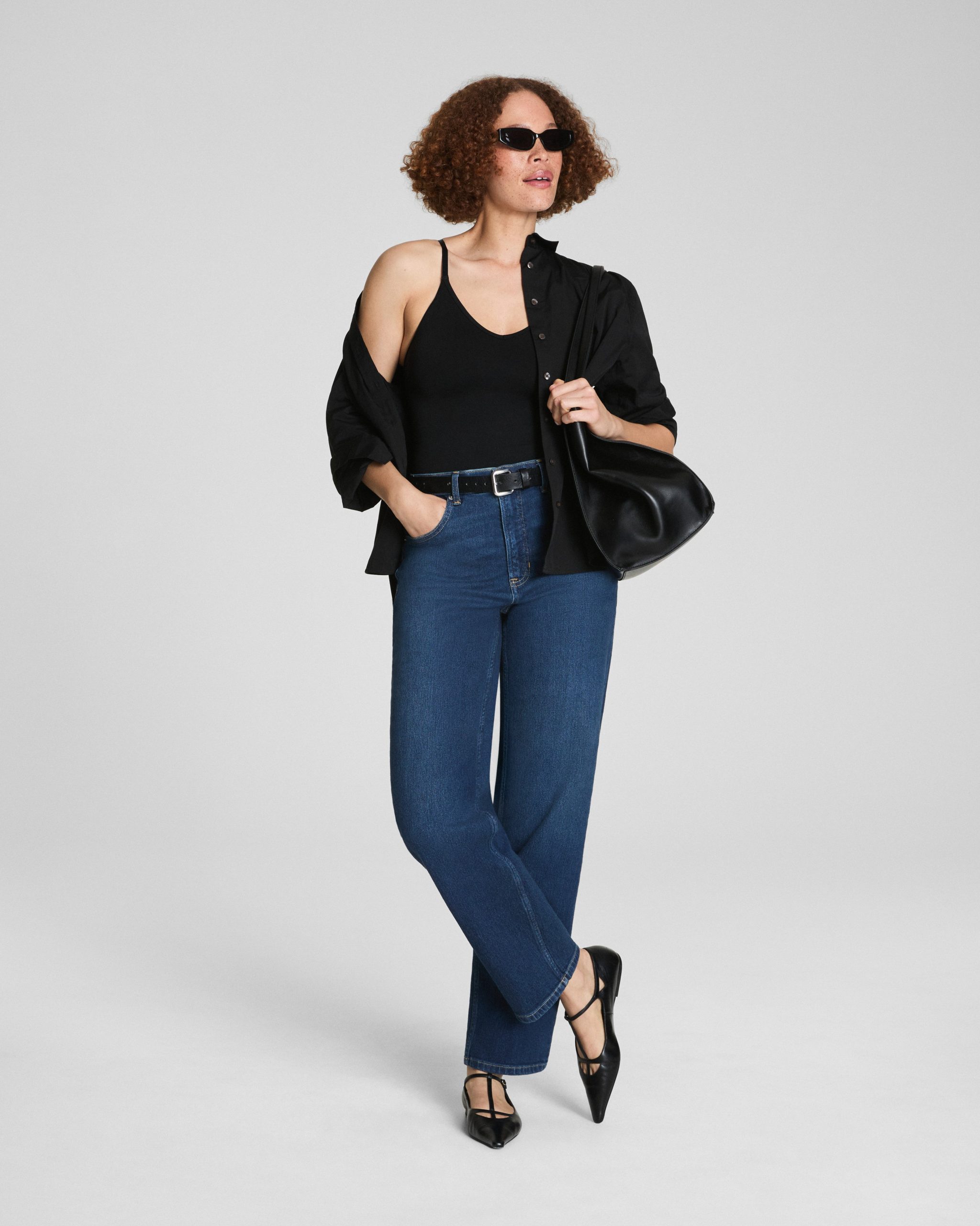 SPANXshape? Authentic 360 90s Straight Leg Jeans | Adriatic Blue - Image 5