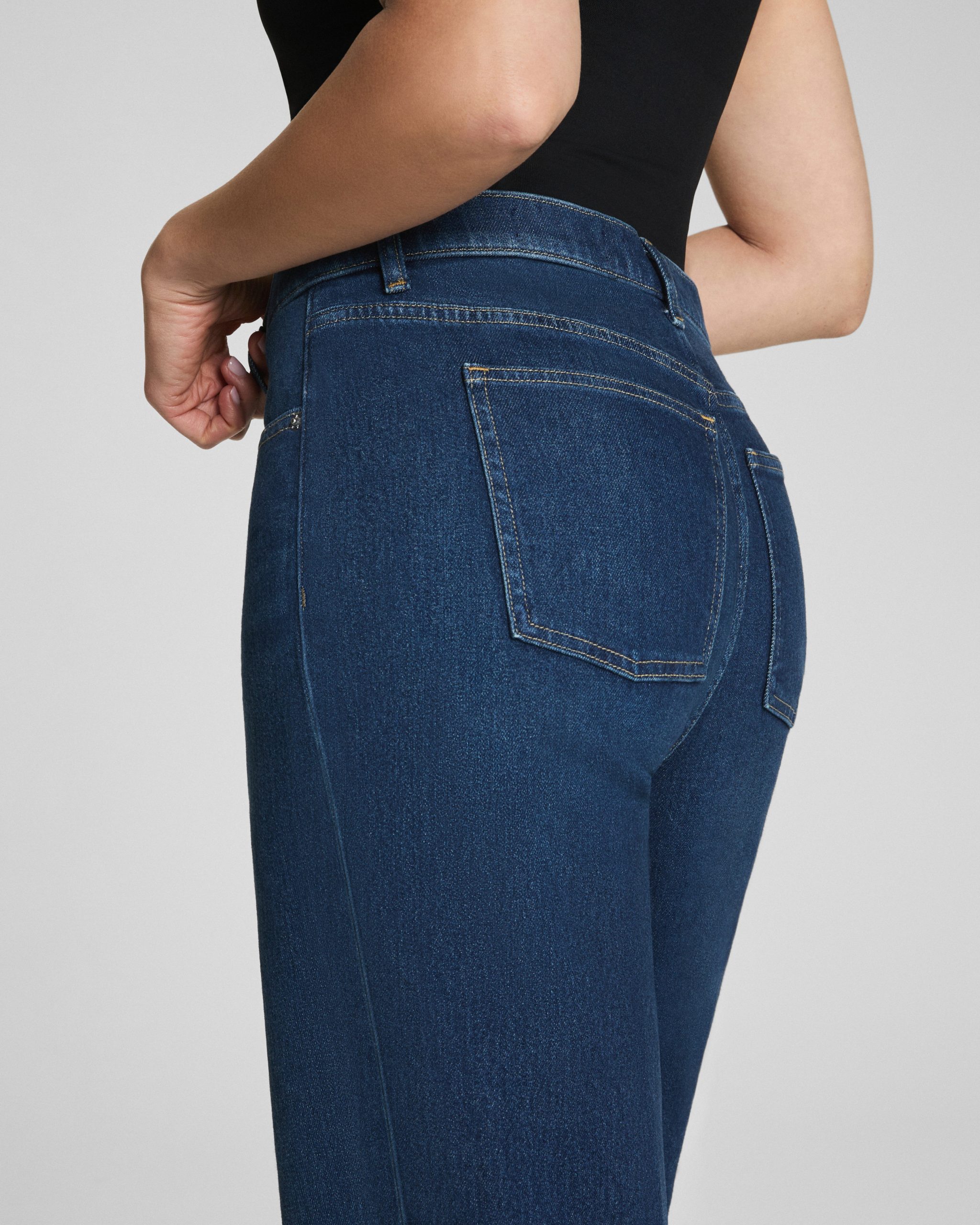 SPANXshape? Authentic 360 90s Straight Leg Jeans | Adriatic Blue - Image 4