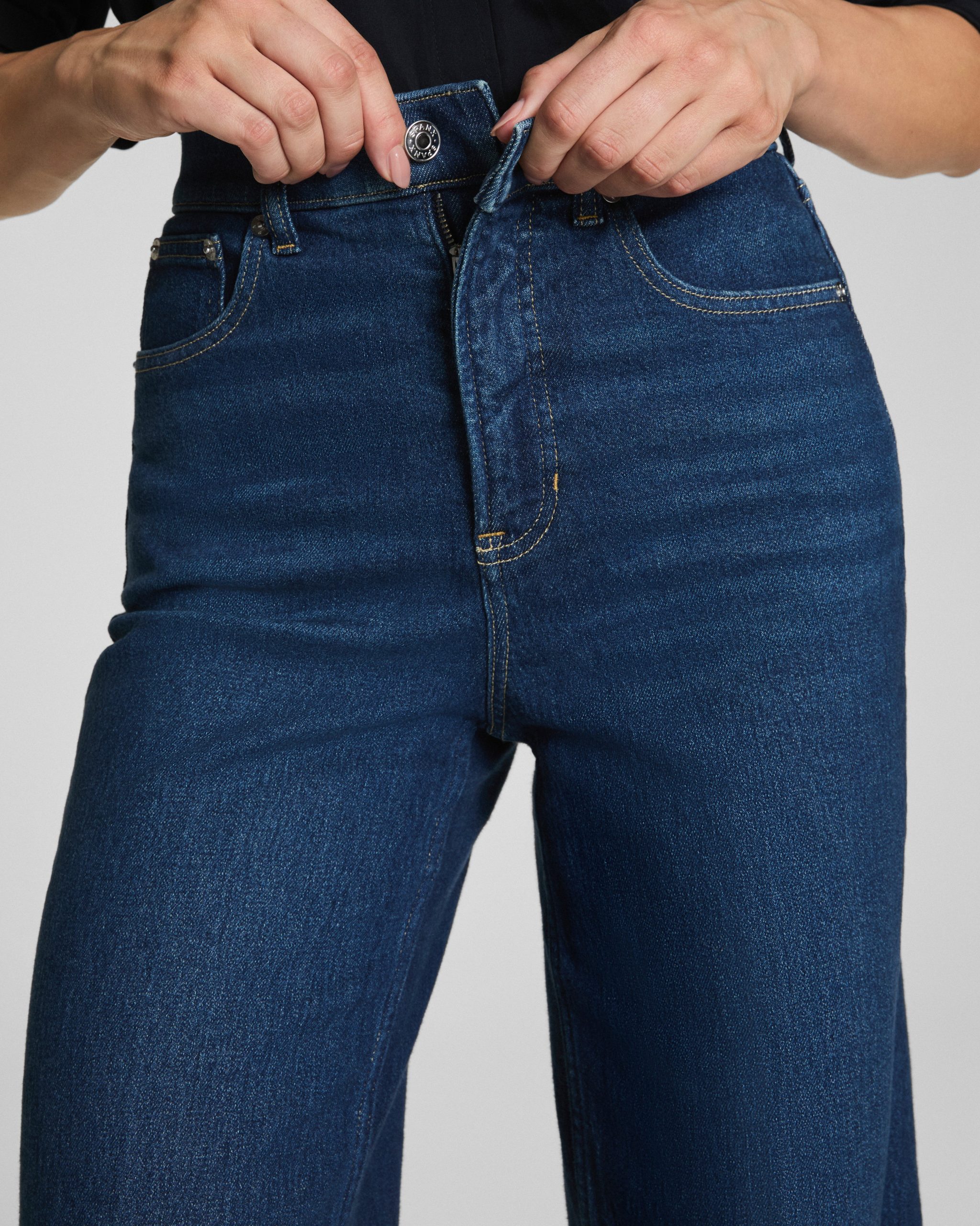 SPANXshape? Authentic 360 Wide Leg Jeans | Adriatic Blue - Image 3