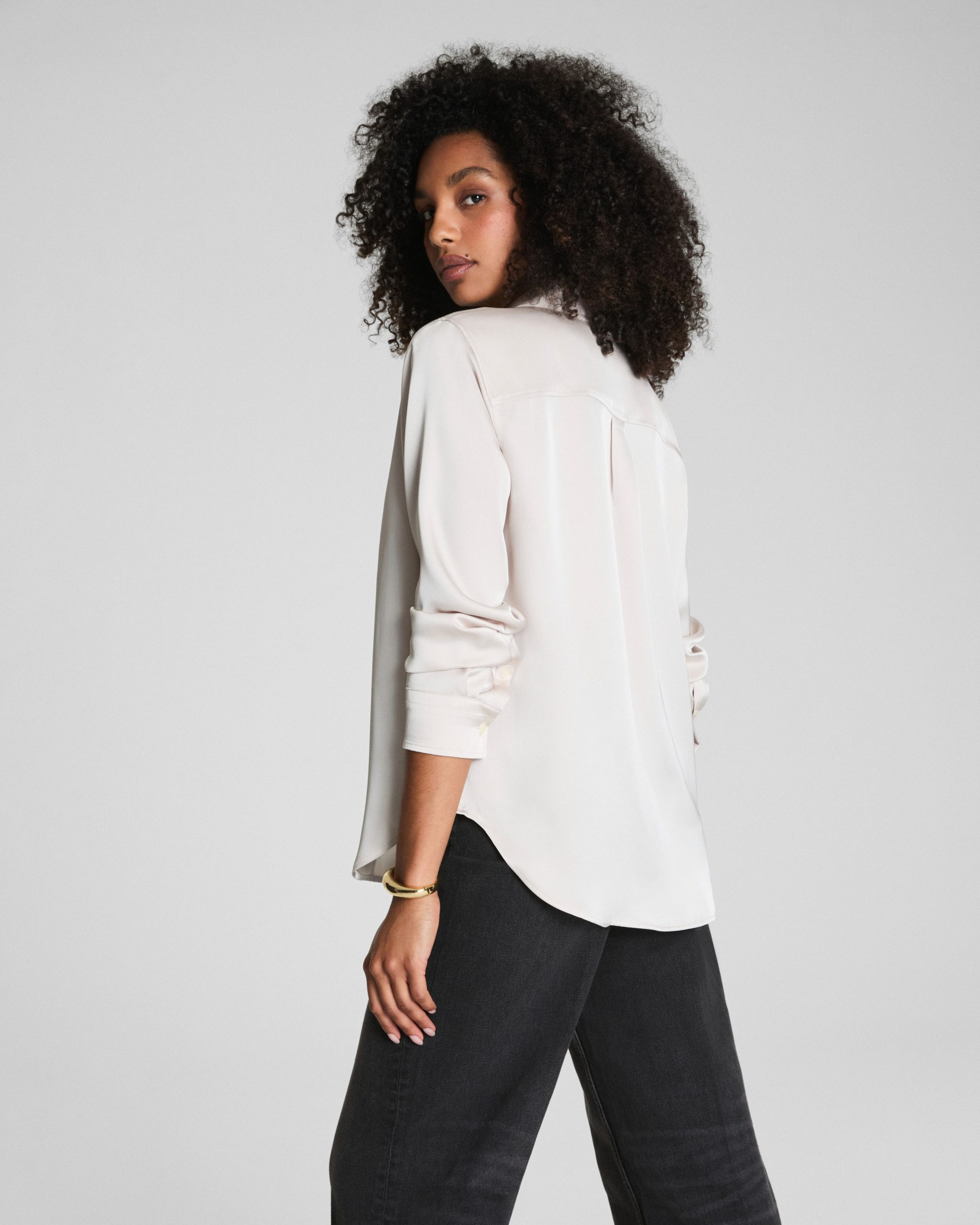 SPANX? Silky Smooth Button Down | Birch - Image 2