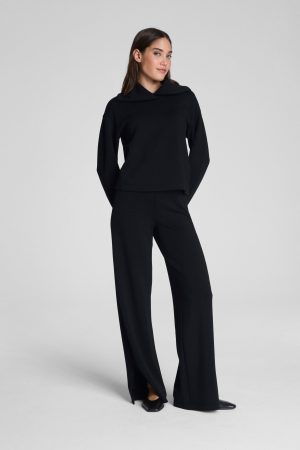 SPANX AirEssentials? Zero Waistband Wide Leg Pant | Very Black