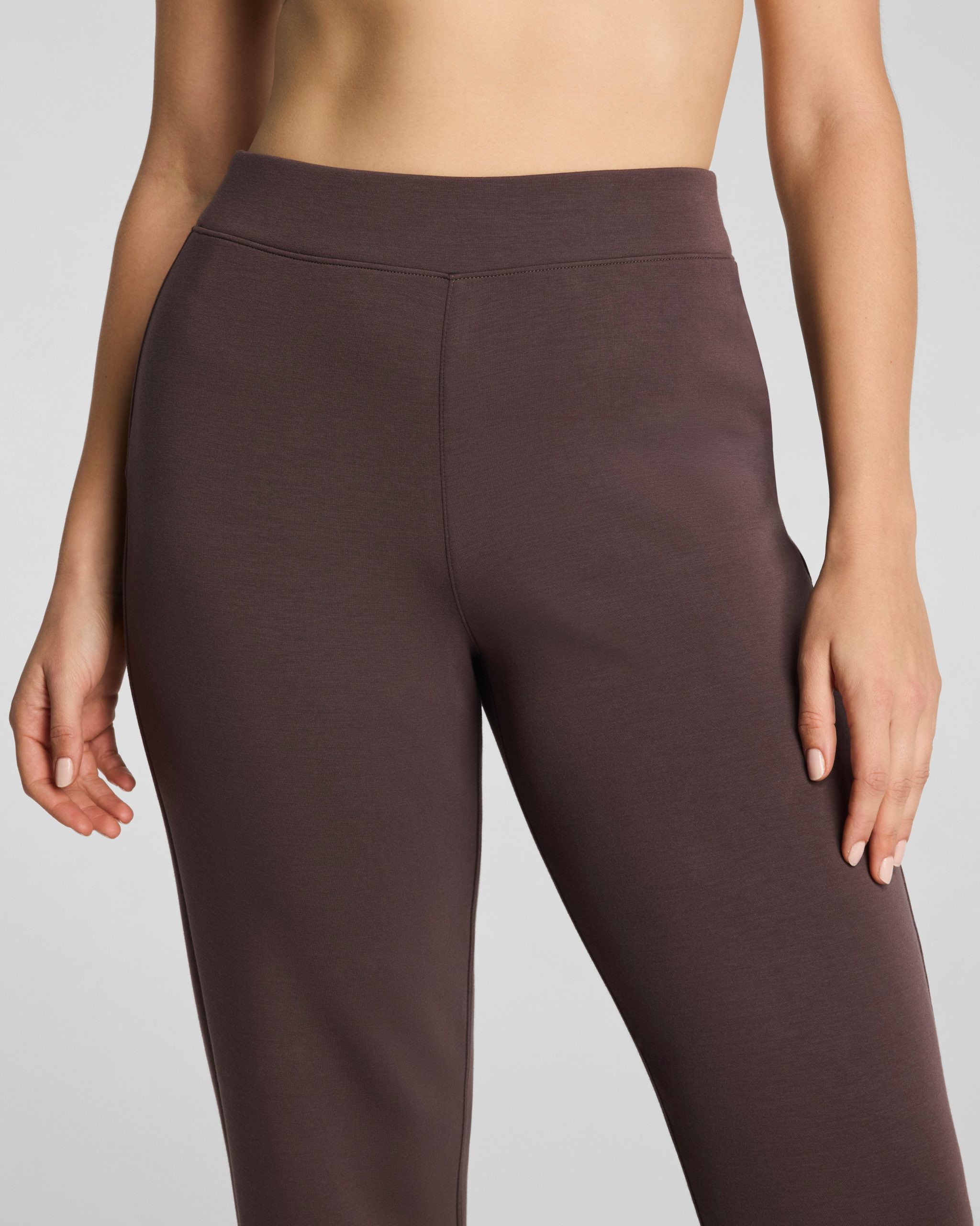 SPANX AirEssentials? Slim Straight Pant | Dark Cacao - Image 5