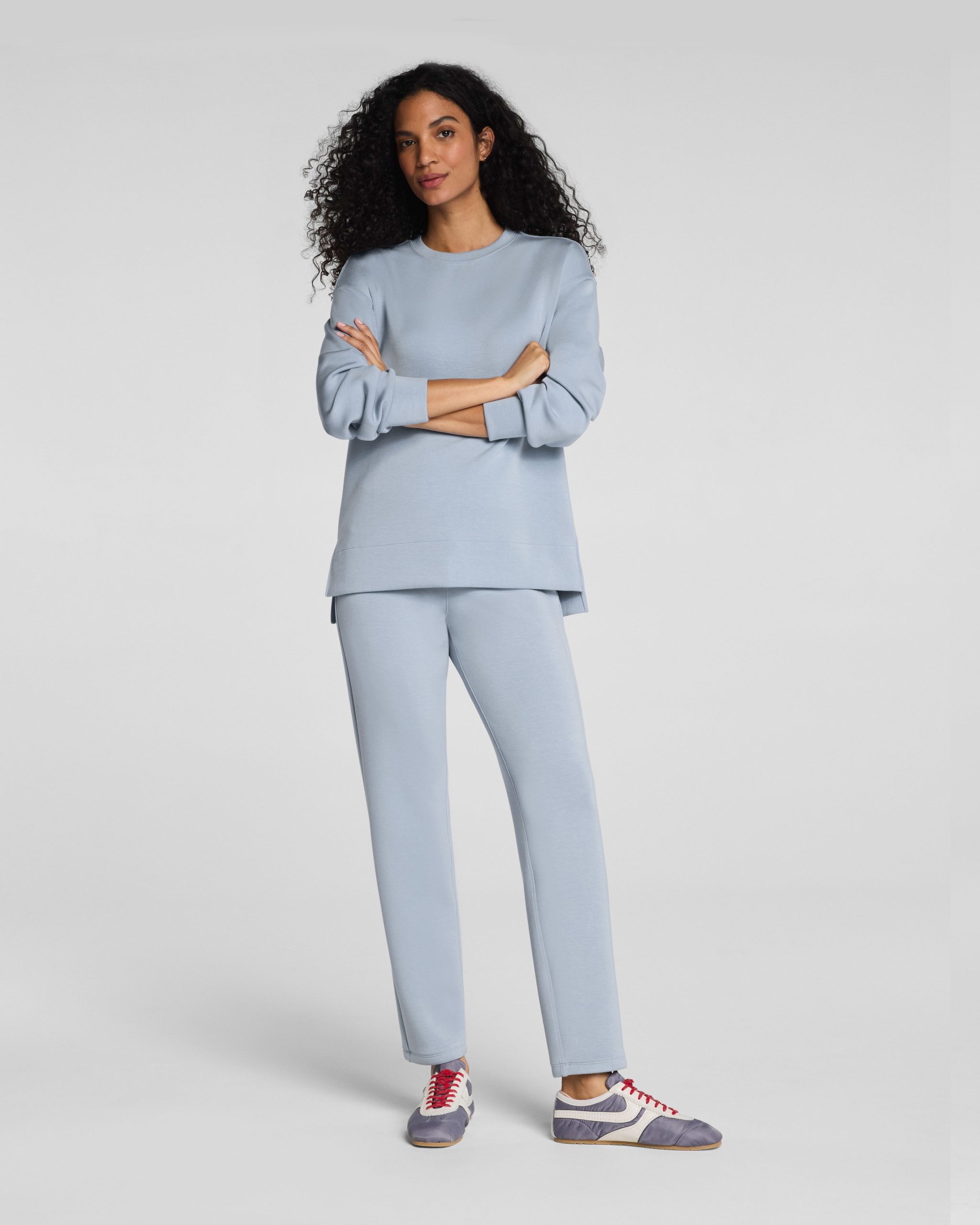 SPANX AirEssentials? Slim Straight Pant | Himalayan Cloud