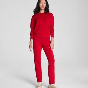 SPANX AirEssentials? Slim Straight Pant | SPANX? Red
