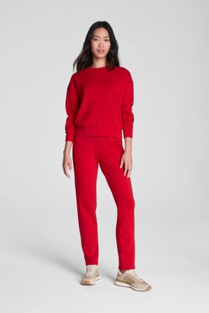 SPANX AirEssentials? Slim Straight Pant | SPANX? Red