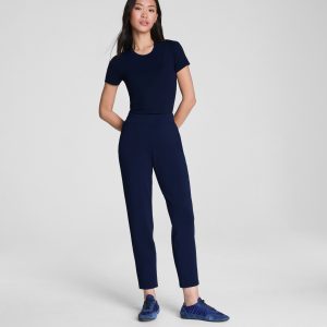 SPANX AirEssentials? Slim Straight Pant | Timeless Navy