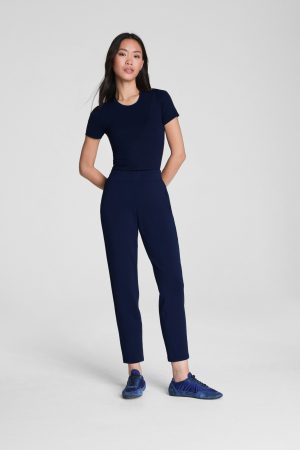 SPANX AirEssentials? Slim Straight Pant | Timeless Navy