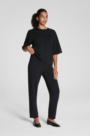SPANX AirEssentials? Slim Straight Pant | Very Black