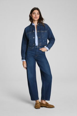 SPANXshape? Authentic 360 Barrel Leg Jeans | Adriatic Blue